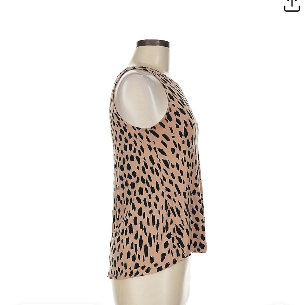 Leopard Print Sleeveless Skirt - Picture 5 of 6